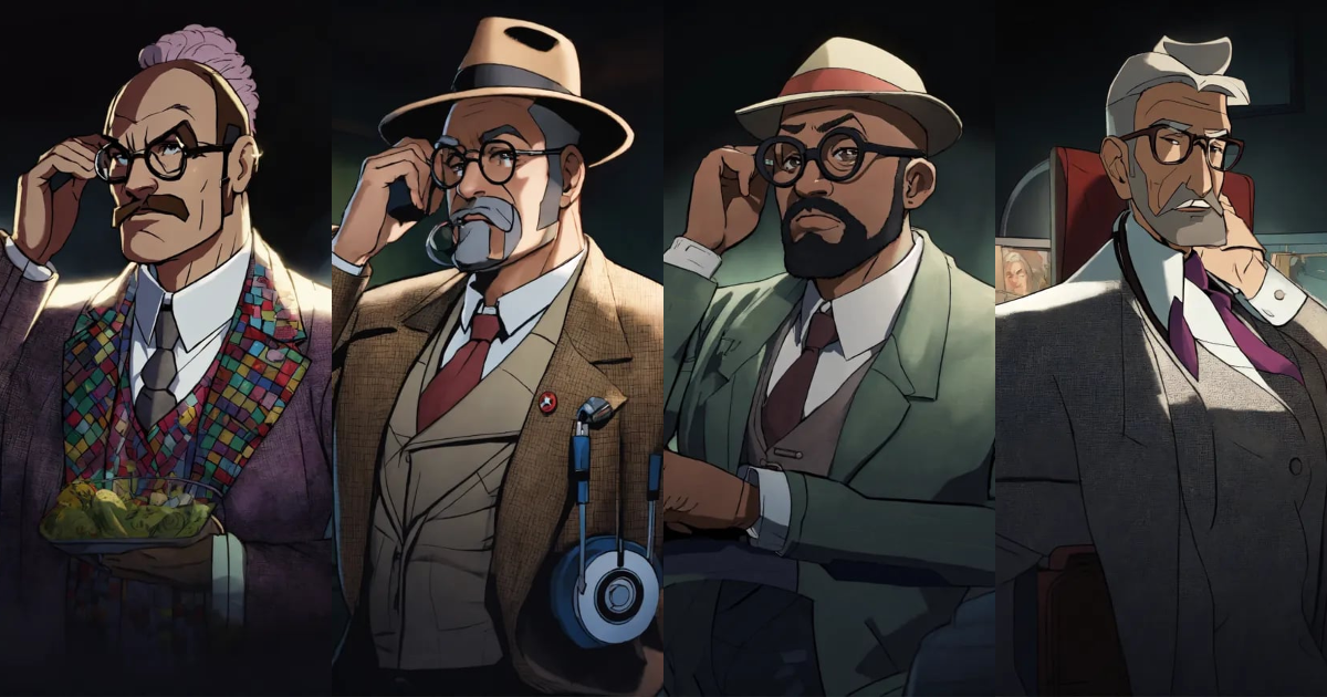 Lexica Marvel animated Dr Abraham Erskine zoomed out without words or