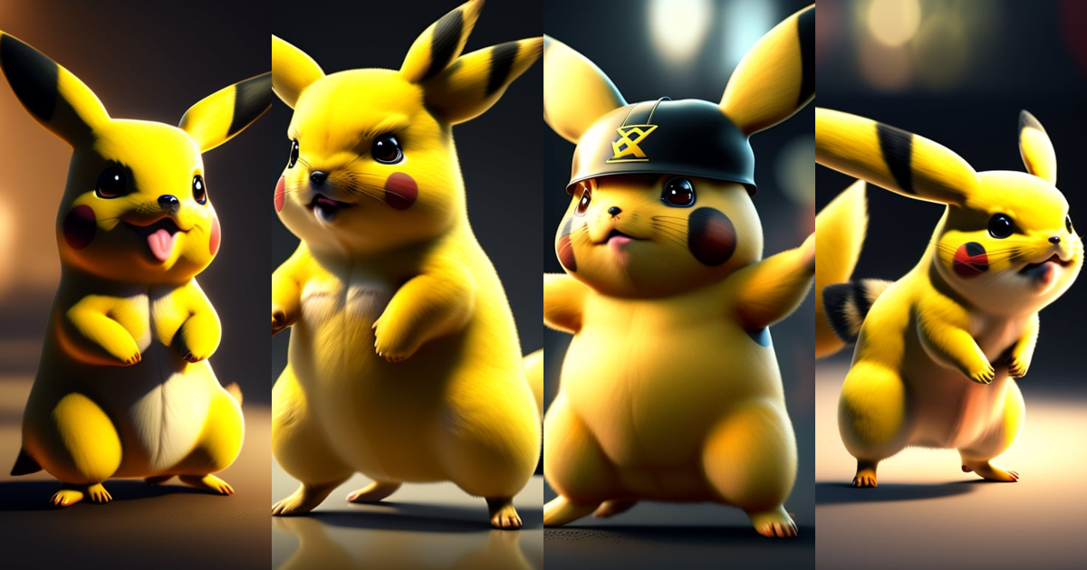 Lexica - Hyper realistic 8k pikachu