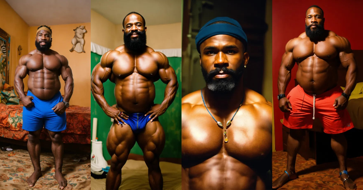 Lexica - Shrunk tiny old Haitian bodybuilder tooth fairy kali belly ...