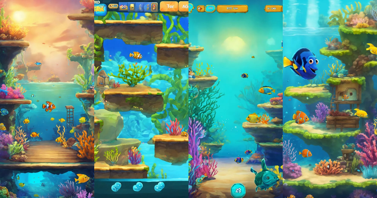Lexica - Plataforma 2d game Great Barrier Reef
