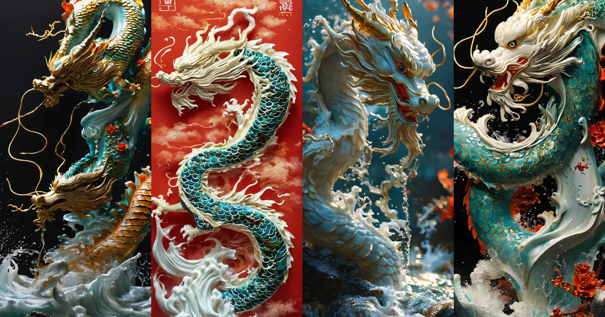 Lexica - Create a stunning image showcasing a magnificent Chinese ...