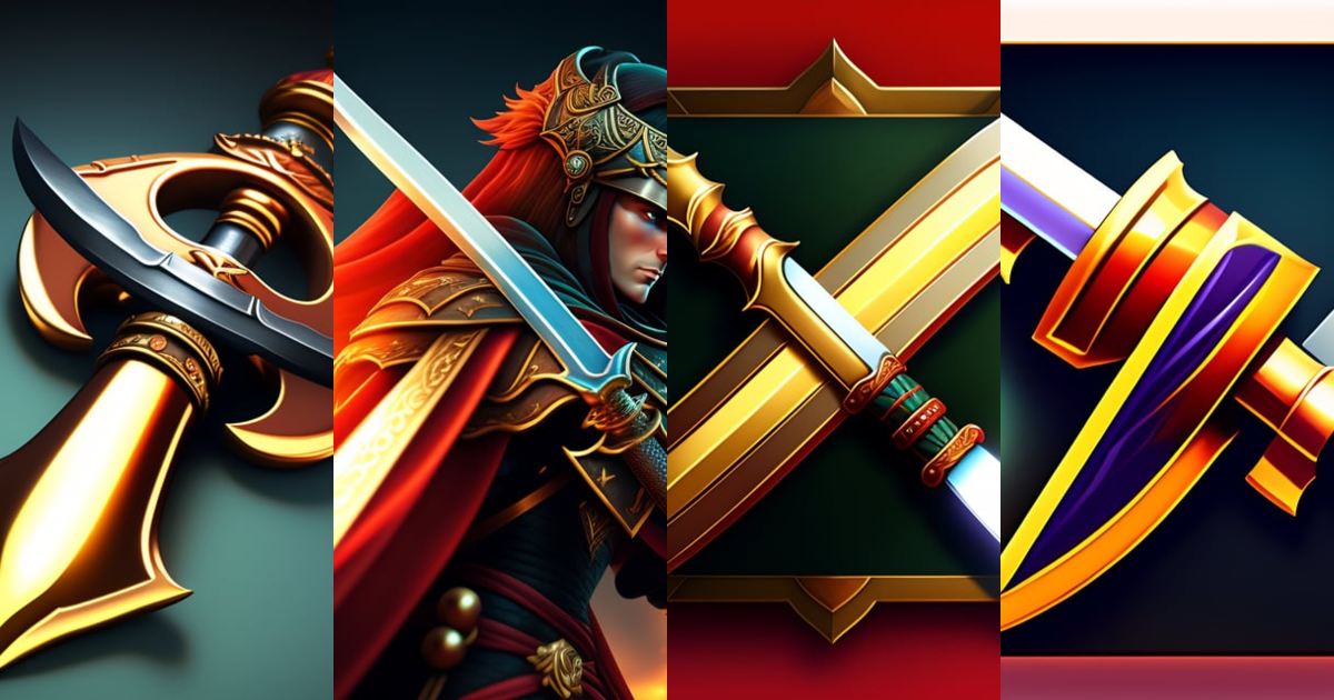 Lexica - Stylized RPG game icon sword