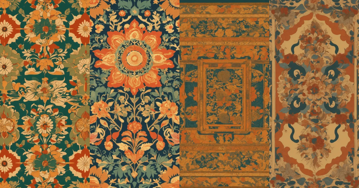 Lexica - Surreal pattern of Indonesian art folk, sundanese etnique ...