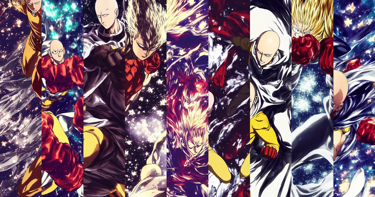 Cosmic Garou (One Punch Man), Stable Diffusion