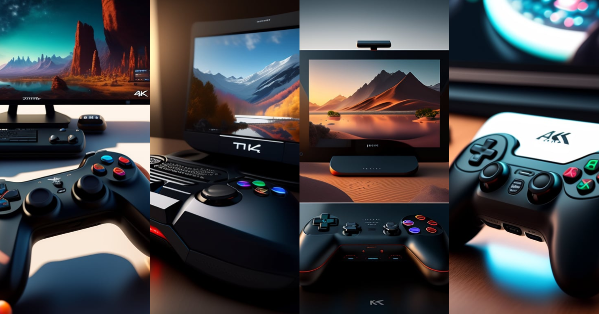 Lexica - Gaming controller, trackpad 4k, insanely detailed