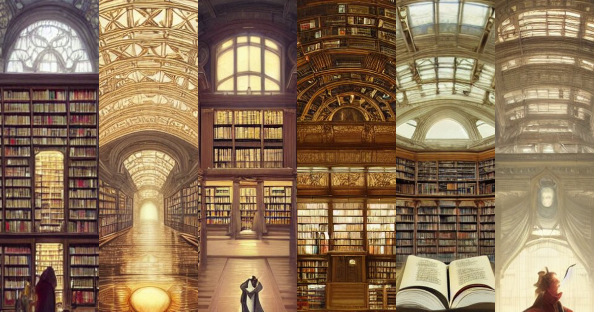Lexica - An immense library that contains all the book ever written ...