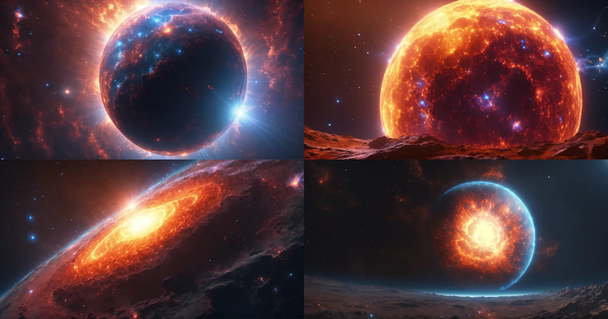 Lexica - Hyperrealistic supernova, 8k
