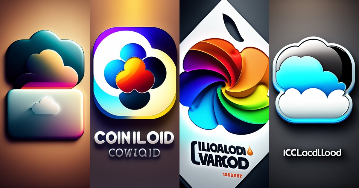 Lexica - Icloud logo vfariations