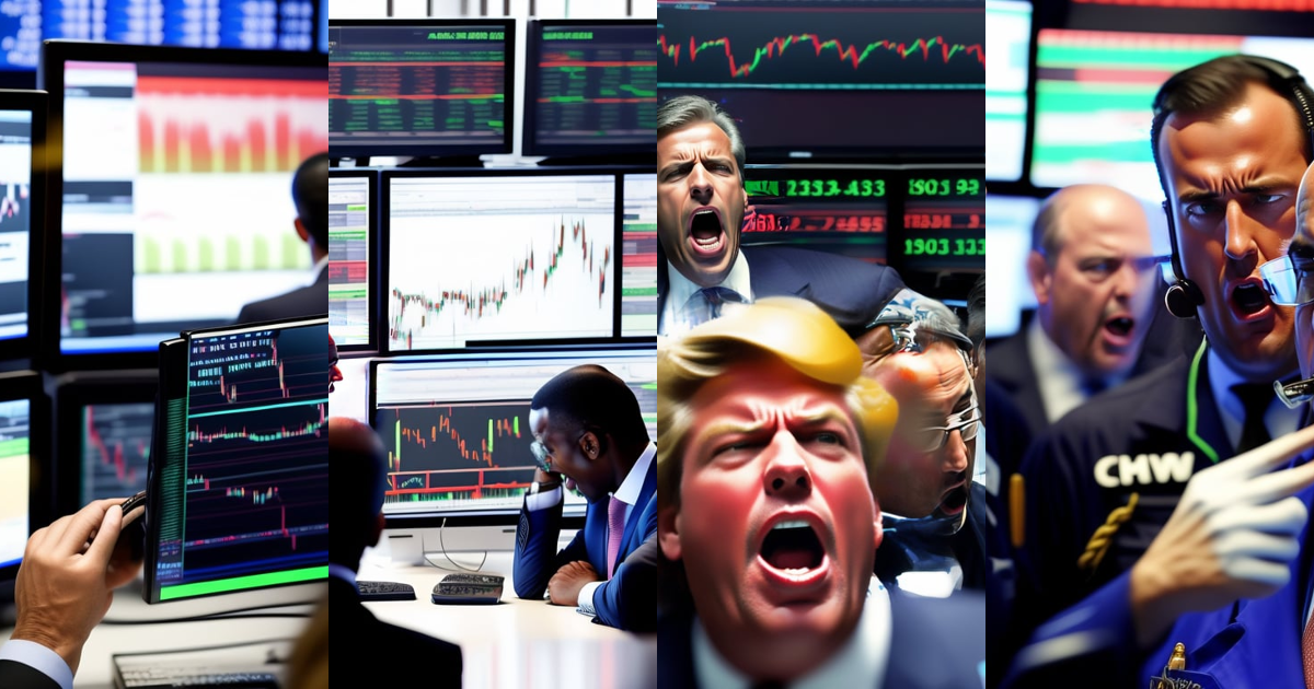 Lexica - Screaming Stock traders loosing money,