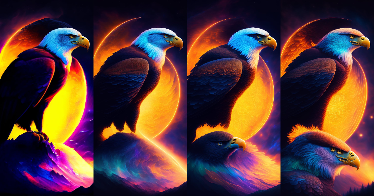 Lexica - Eagle, extremely detailed painting, beautiful glowing ...