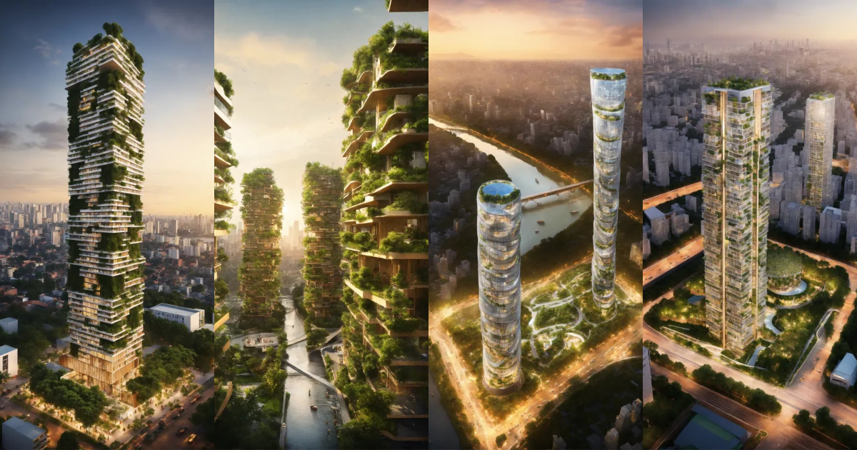 Lexica - Imagine a vision of meta-organic Ho Chi Minh city in 2050 ...