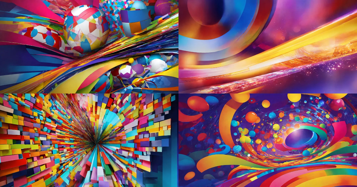 Lexica - Create an abstract digital image of the advertising and ...