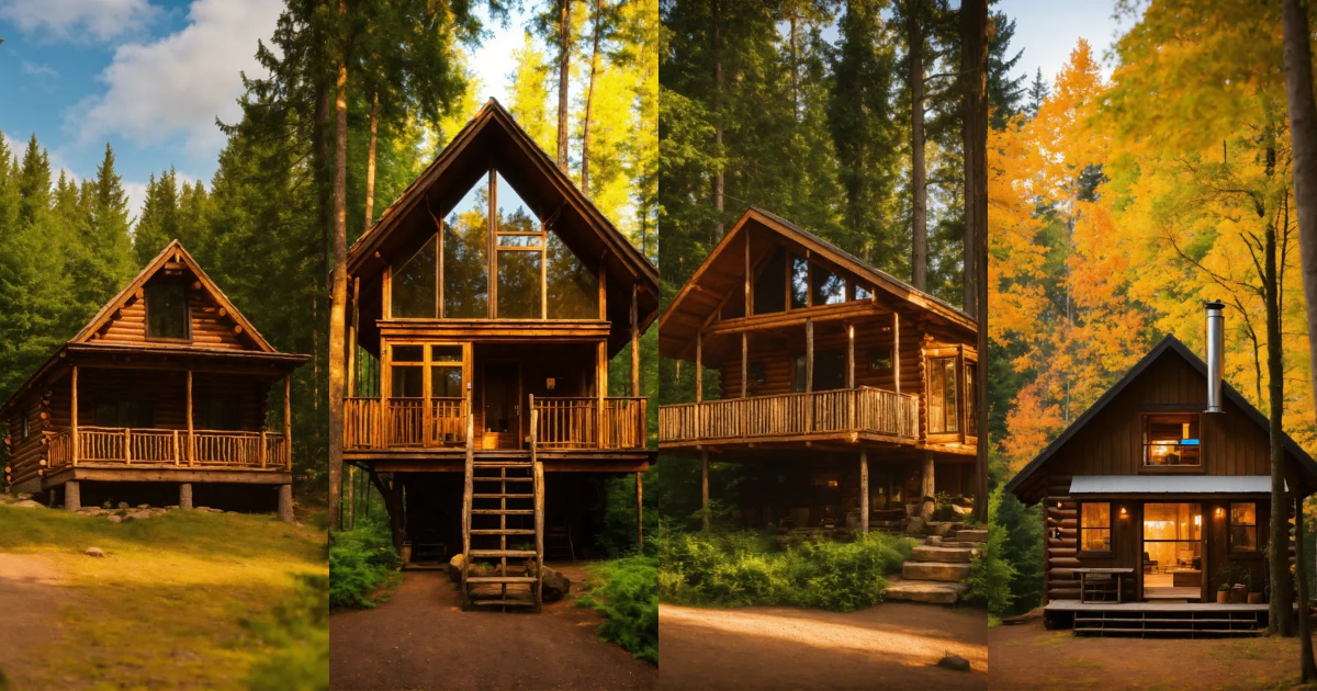 Lexica - Forest tree cabin