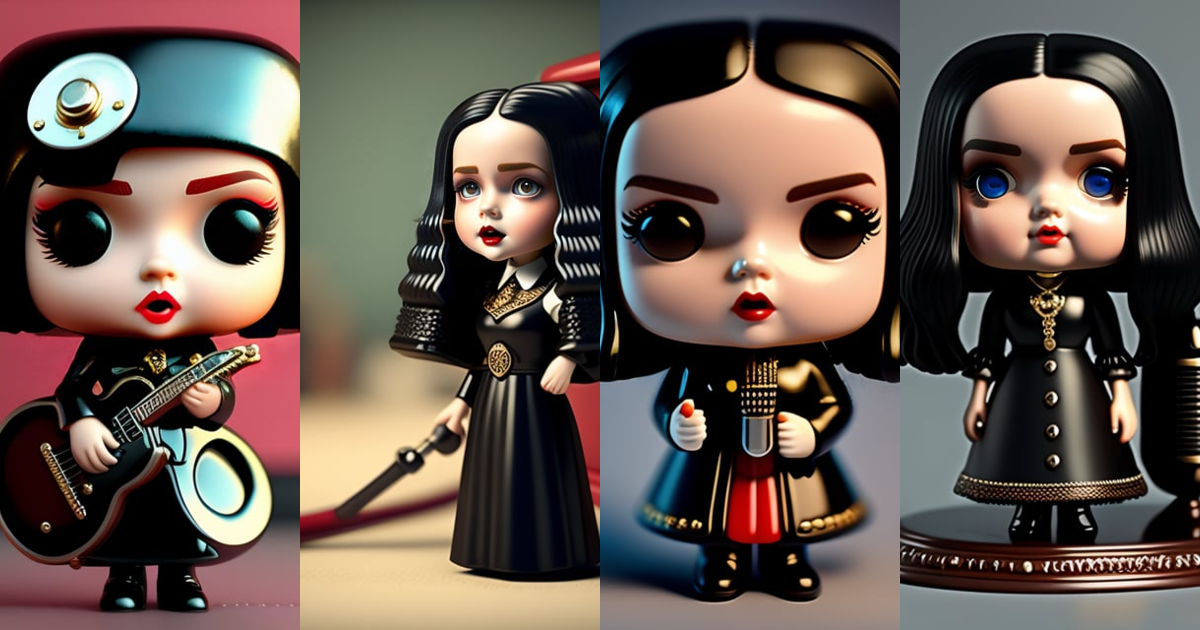 Lexica - Funko pop miercoles addams