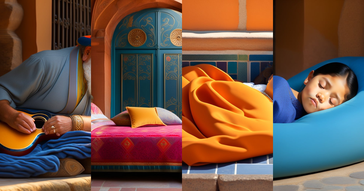 Lexica - The siesta tradition in Spain includes a midday nap ...
