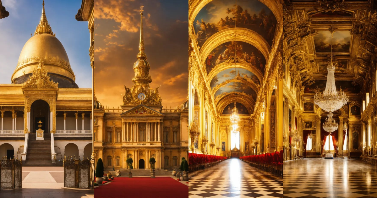 Lexica - A grand royal palace