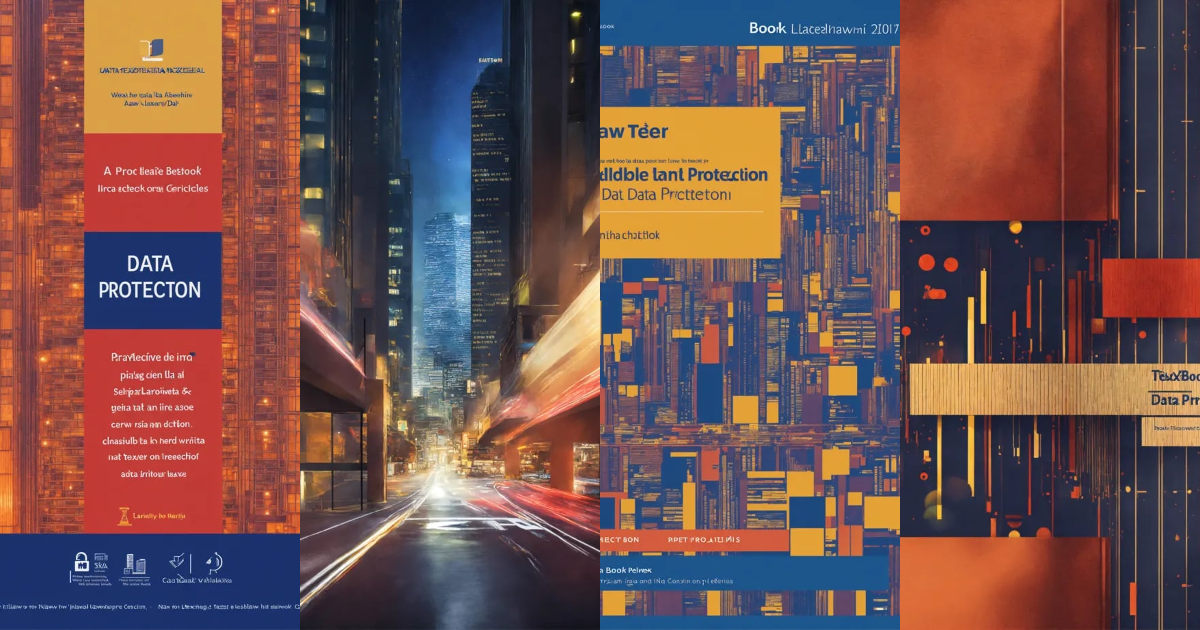 Lexica - Book cover for law texbook on data protection