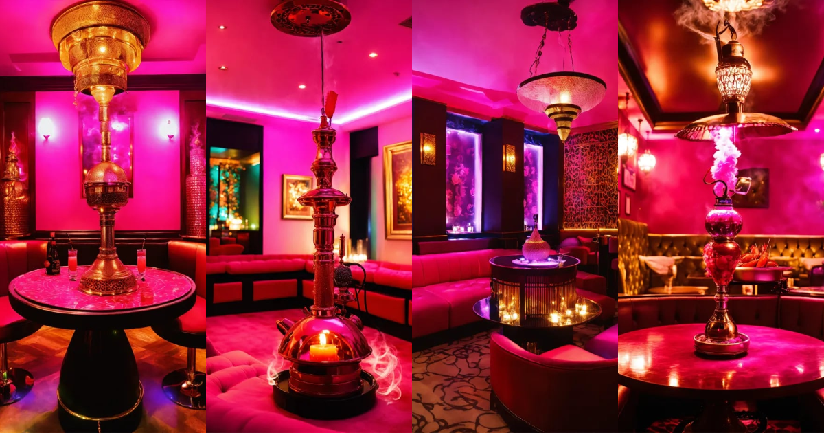 Lexica Hookah lounge, luxurious hookahs, affluent, rich, decadent, debauchery, SHISHA