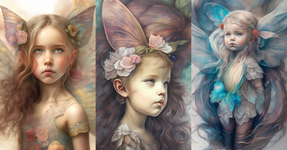 Lexica - Full figure pencil drawing 2ears toddler summer fairy, water ...