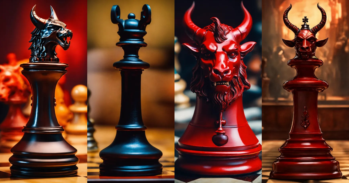 Lexica - A chess piece representing the devil