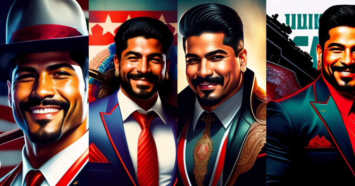 Lexica - Illustration ,ultra detailed,of a mexican man dressed in alkqn ...