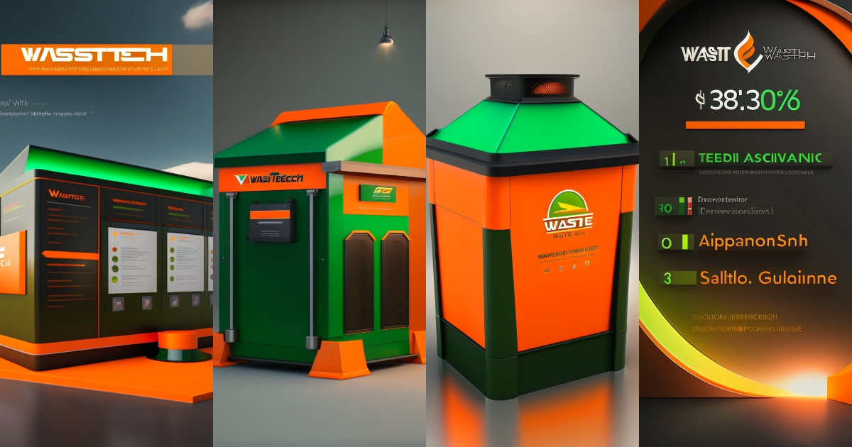 Lexica - Waste tech, exhibitor directory, green and orange colors ...